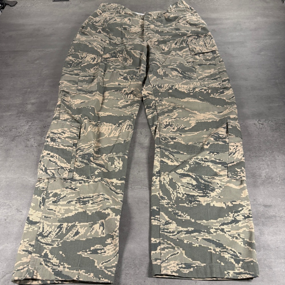 DSCP Utility Trousers Men 32S Camo US Air Force Digital Tiger Stripe Cargo Pants